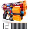 XSHOT X-Shot Skins Dread Blaster - Poppy Playtime (Toony) di Zuru, con 12 freccette, doppia canna girevole, tecnologia Air Pocket, giocattolo in schiuma per bambini, ragazzi e adulti
