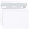 Clairefontaine 6916C - Scatola da 500 Buste Bianche C6-114x162mm - Autoadesive - 90g/m²