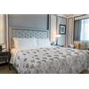 IlGruppone Il Gruppone Passione Casa Copriletto Estivo Made in Italy 100% Cotone Coperta Leggera Piquet Singolo Matrimoniale Piazza e Mezza - Volare Beige - 1 Piazza
