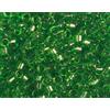 TOHO Perline giapponesi cilindro Treasure trasparente verde 3,3 mm.8/0 100 gr.