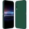 RankOne Custodia per Samsung Galaxy A50 / A50S / A30S (6.4 Inches) Cover Morbida in Silicone TPU - Verde scuro