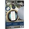FAVINI Carta metallizzata Special Events - A4 - 120 gr - argento - Favini - conf. 20 fogli (unità vendita 1 pz.)