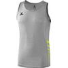 Erima Canotta Sportiva Running Race Line 2.0, Uomo, Grigio Melange, S
