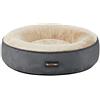 Feandrea Cuccia per Cani, a Forma di Ciambella, 50 cm, Grigio Scuro PGW050G02
