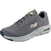 Skechers Arch Fit Infinity Cool, Sneaker Uomo, Grigio, 45 EU