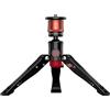 IFOOTAGE Cobra 3 Base,Mini Treppiede da Tavolo Portatile Con Testa a Sfera Girevole a 360°, Piattaforma a Sgancio Rapido, Carico Massimo 8kg