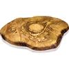 MOHA 24 Tagliere in legno d'ulivo, tagliere in legno d'ulivo, tagliere in legno, tagliere per la colazione, bistecca, taglio naturale, ca. 25 x 15 (+- 2 cm)