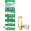 avmzvo Batterie alcaline da 27 A, 12 V, V27 A, LR27 A, MN27, L828, A27, 12 V, 5 pezzi