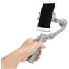 Cuifati Stabilizzatore Cardanico per Smartphone, Stabilizzatore Telefonico Pieghevole a 3 Assi con Treppiede, Registrazione Video Multifunzione Vlog Gimbal Intelligente per Telefono da