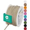 Halbach Seidenbänder Cordoncino premium (madreperla), larghezza 4 mm, lunghezza 25 m, prodotto in Germania e certificato Öko-Tex, cordoncino in raso lucido in acetato