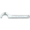 BETA - Chiave a Settore Articolata 50-80 mm con Nasello Quadro, Chiave Professionale per Ghiere Cromata Regolabile per Officina Meccanica e Manutenzione, 99SQ 50-80