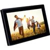 Rollei Smart Frame WiFi 100 in nero. Cornice digitale da 10,1 pollici con funzione WiFi per riprodurre foto e video con audio.