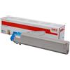 Oki TONER ORIGINALE OKI C9655 43837131 CIANO 22K