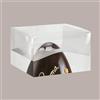 SCOTTON 10 pz Blocca Uovo Trasparente per Astuccio Porta Uovo Cioccolato Base 180x180mm