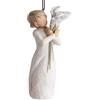 Willow Tree Enesco 27470 Figurina Auguri, Sospensione, Resina, Multicolore