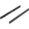 FIX & EASY FIX&EASY Guide scorrevoli telescopiche 27mm per cassetti con blocco, binario con cuscinetti a sfera scorrevole nero 500mm, estraibili per ripiano estraibile, tastiera, cassetto e mensola in mobili