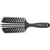 Hercules Sägemann geschwungene Vent Brush larghezza con setole NERO, 1er Pack (1 X 1 pezzi)