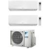 Daikin Climatizzatore Dual Split Daikin 9000+12000BTU R32 2MXM40M/N + FTXC25A + FTXC35A