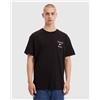 Tommy Hilfiger T-Shirt Relaxed Chest Logo Nero Uomo