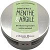 L'Oursin Blanc Dentifricio in polvere Menta &Argilla, 60 g, trattamento rimineralizzante e sbiancante naturale, il riccio bianco