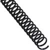 RAYSON Bobine per Rilegatura a Spirale, 60 Fogli, 3:1, Nera | Compatibile con rilegatrici a 34 anelli. Spirali in plastica robuste per report e presentazioni che si aprono piatti