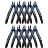 1 Tronchesi filo,Tronchesi cavo elettrico,Pinza spelafili elettricista,Tronchese  a taglio diagonale,Pinza elettricista,Tronchesina elettrico,Pinza a taglio  laterale,Pinze Taglierine,Blu : : Fai da te