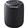 Ortizan X2 cassa bluetooth 5.3 portatile, Altoparlante IPX7 doccia, bassi potenti, batteria da 1000 minuti, da esterno per escursioni,campeggio (black)