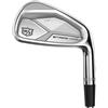 Wilson Staff Golfschläger-Eisensatz, Staff Model CB, 4-PW, R-Flex, Für Destrimani, Schaft aus Acciaio, 7-teilig, Argento, WGR200035R
