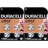Duracell 8X Duracell Cr 2032 Lithium (2 Blister Da 4 Batterie) 8 Pile