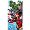 Jerry Fabrics - Asciugamano blu, motivo: Marvel Avengers