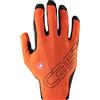 Castelli Unlimited LF Glove Guanti Sportivi, Orange Rust, XL Unisex