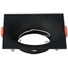 V-TAC VT-921 6635 Portafaretto LED da Incasso Quadrato GU10 Colore Nero