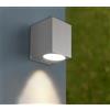 Applique Quadrata Monodirezionale IP65 - GU10 Grigio
