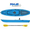 PIMAR - kayak - canoa da 266 cm + 1 gavone + 1 pagaia + 1 seggiolino sport