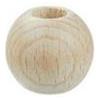 Sfere in Legno Naturale per Macramè 30 mm