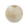 Sfere in Legno Naturale per Macramè 25 mm