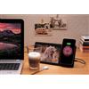 Portafoto con caricabatterie wireless personalizzato Baldwin personalizzate o neutre