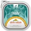 Almo Nature Daily 9 x 300 g Alimento umido per cane - con Pollo, Prosciutto e Formaggio