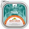 Almo Nature Daily 9 x 300 g Alimento umido per cane - con Vitello e Carote