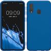 kwmobile Custodia Compatibile con Samsung Galaxy A40 Cover - Back Case per Smartphone in Silicone TPU - Protezione Gommata - blue reef