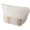 Beauty case cotone con base in juta Miguel personalizzate o neutre