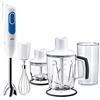 BRAUN MULTIQUICK 3 MINIPIMER MQ 3000 FRULLATORE AD IMMERSIONE BICCHIERE  600ML 2 VELOCITÀ 700 W BIANCO/BLU