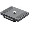 VANGUARD QS-60 V2, Piastra rapida per teste di treppiede, nero