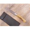 lametta COLTELLO ARTIGIANALE SARDO 23 CM LAMETTA pattada MANICO in CORNO DI MUFLONE