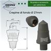 Ricambio e Accessori, Distribuzione Perfetta: Crepina di Fondo Ø 27mm per Impianti di Qualità