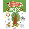 Colora, taglia e costruisci il bosco
