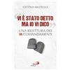 «Vi è stato detto ma io vi dico»