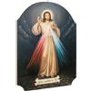 Quadro in legno sagomato Gesù misericordioso - dimensioni 40x30 cm