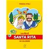 La vita di santa Rita da colorare