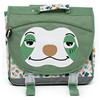 Les Déglingos - Cartella 35 cm Chillos il Pigro- verde - scuola elementare - 35 cm, verde, 35 x 29 x 13,5 cm, Zaino per bambini